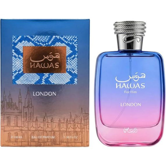 Rasasi Hawas London 100ML Eau de Parfum for Men