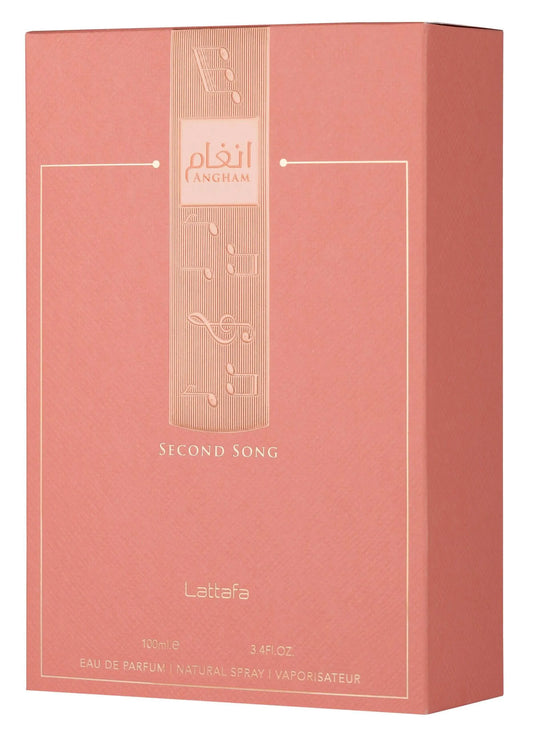 عطر أنغام سكند سونج من لطافة للنساء، سعة 100 مل ماء عطر