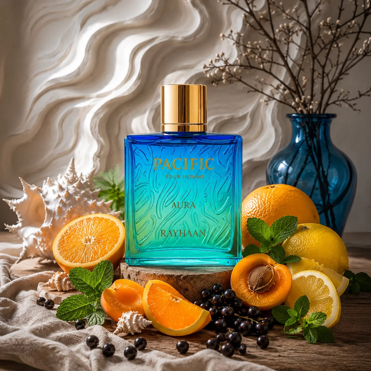 عطر ريحان باسيفيك أورا 100 مل للرجال - او دو بارفان
