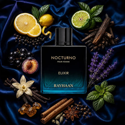 Rayhaan Nocturno Elixir 100ML Eau de Parfum for Men