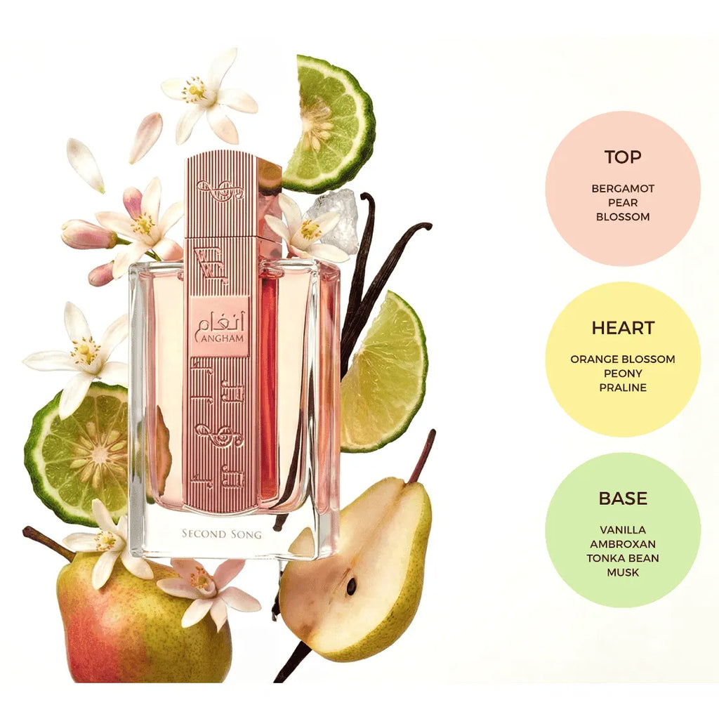 Angham Second Song Lattafa EDP 100ML WOMEN