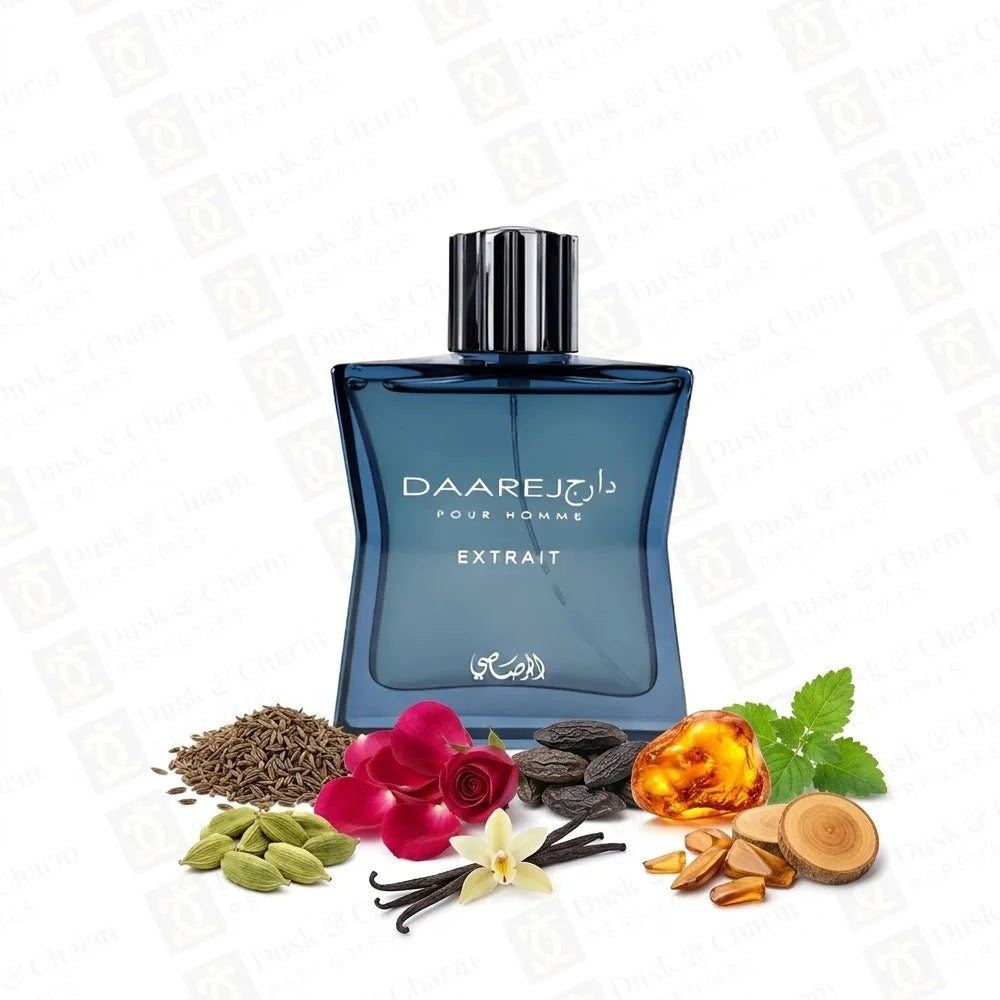 عطر دارج بيور هوم من رصاصي 100 مل اكسترايت دو بارفان للرجال