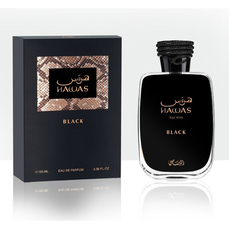 Hawas Black RASASI EDP 100ML MEN